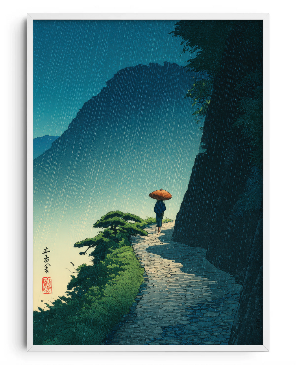 Caminho na Chuva