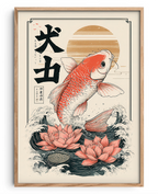 Carpa Imperial e Lótus
