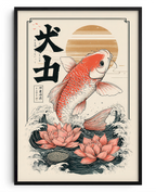 Carpa Imperial e Lótus